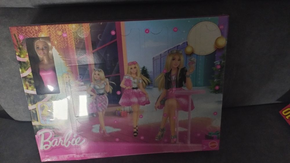 BARBIE kALENDARZ adwentowy modowy