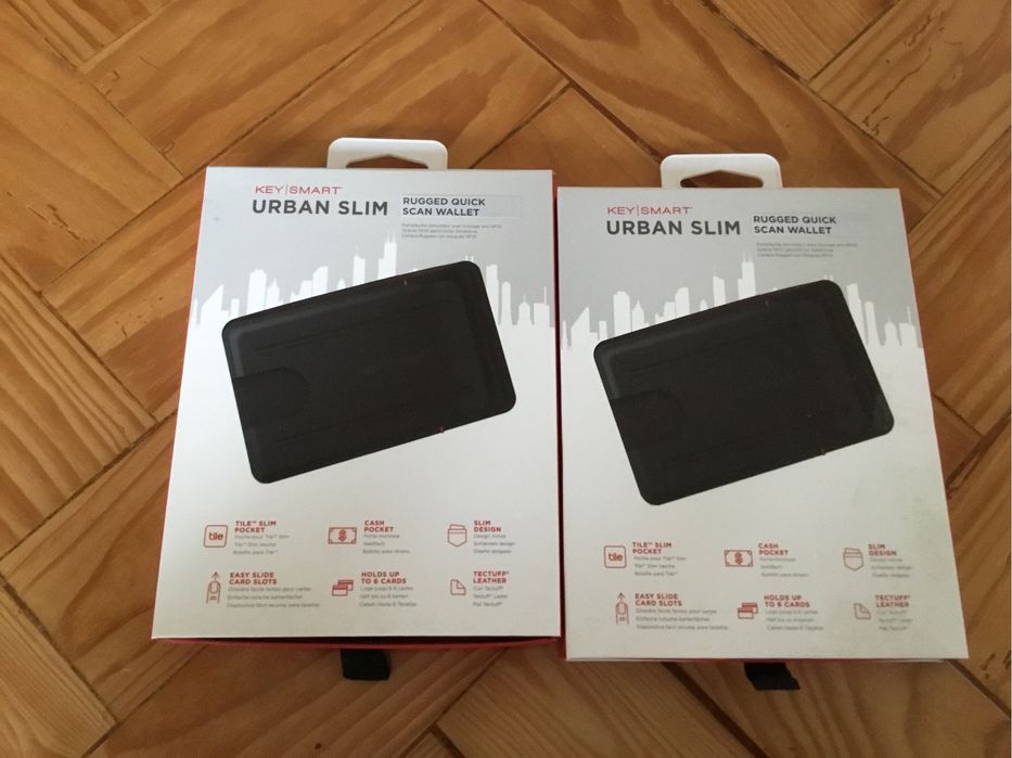 Carteira de varredura rápida e robusta urbana slim