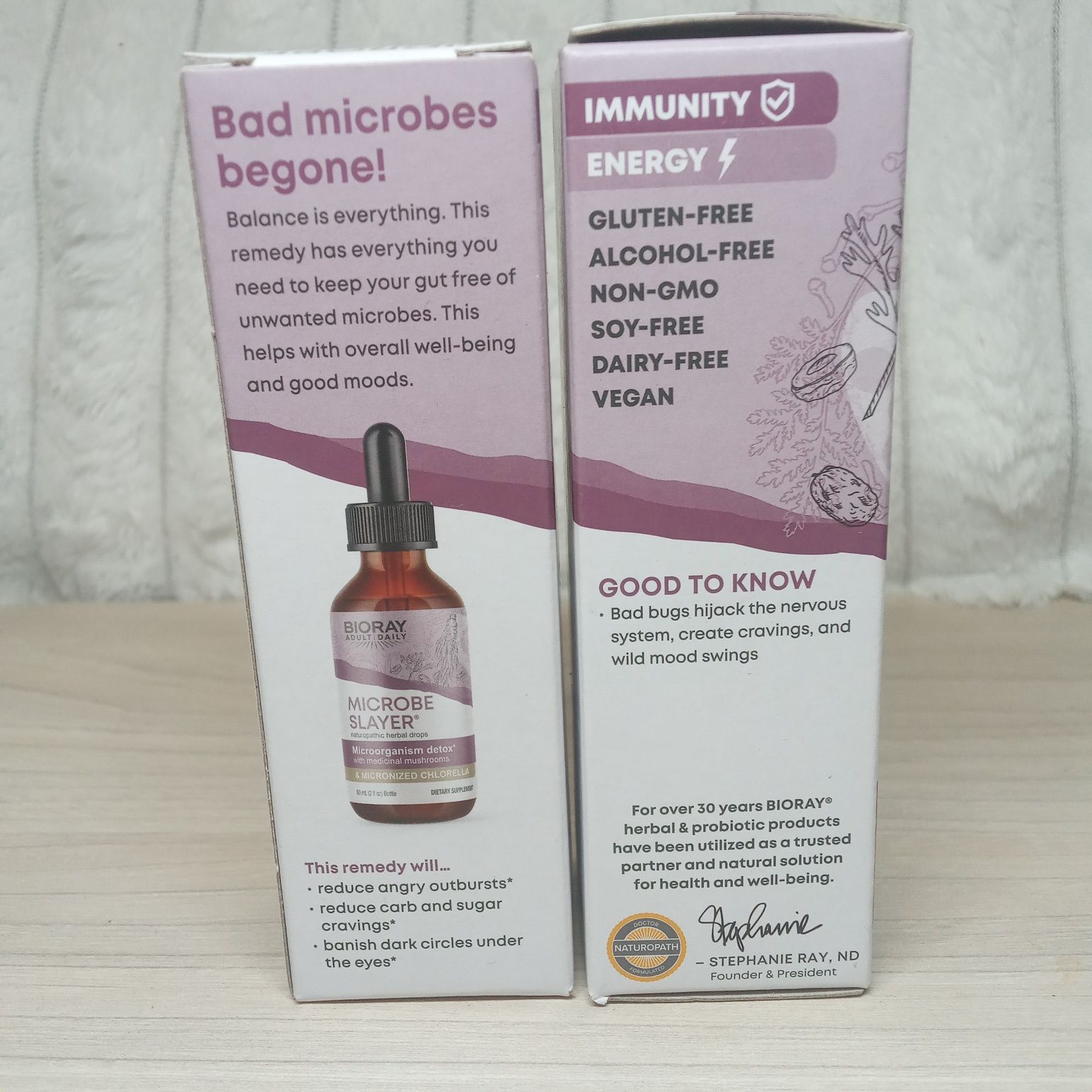 Bioray Microbe Slayer антипаразитарка + детокс, США