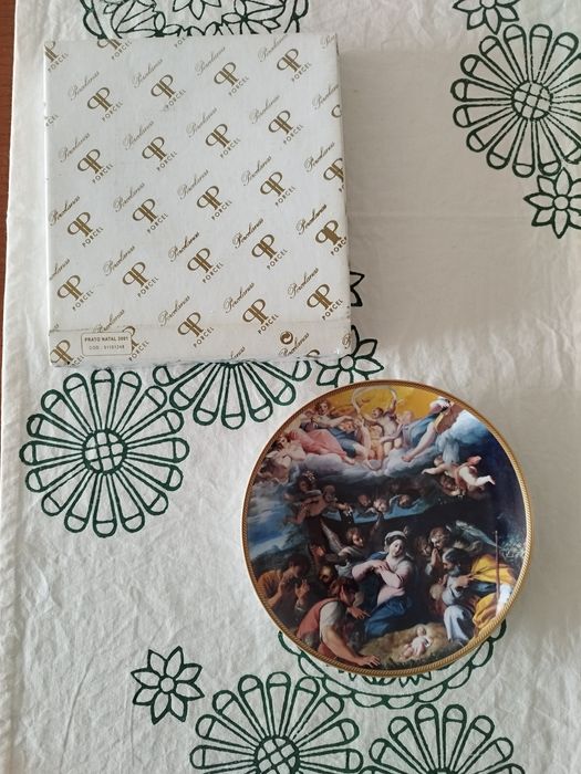 Prato de Natal Porcel 2001