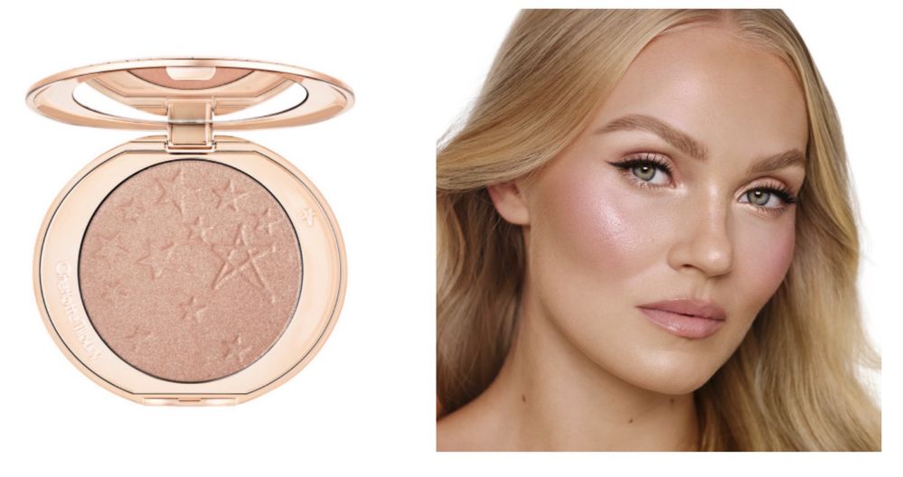 Хайлайтер charlotte tilbury. 7 g - pillow talk glow Оригінал