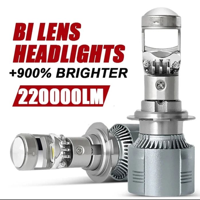 Линзованные лампы bi led