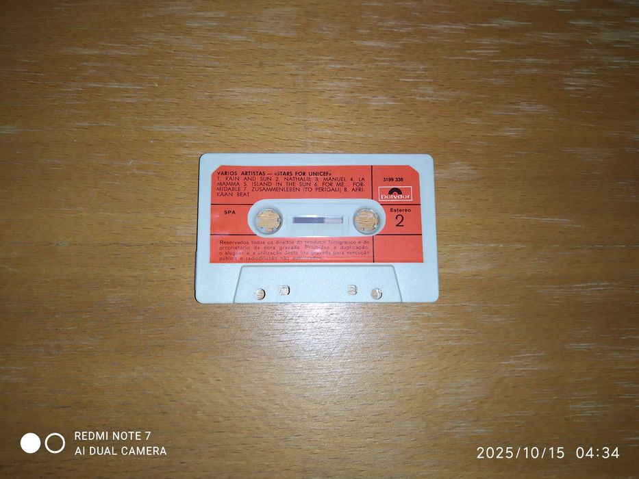 ## k7 audio Stars for Unisef (retro) ##