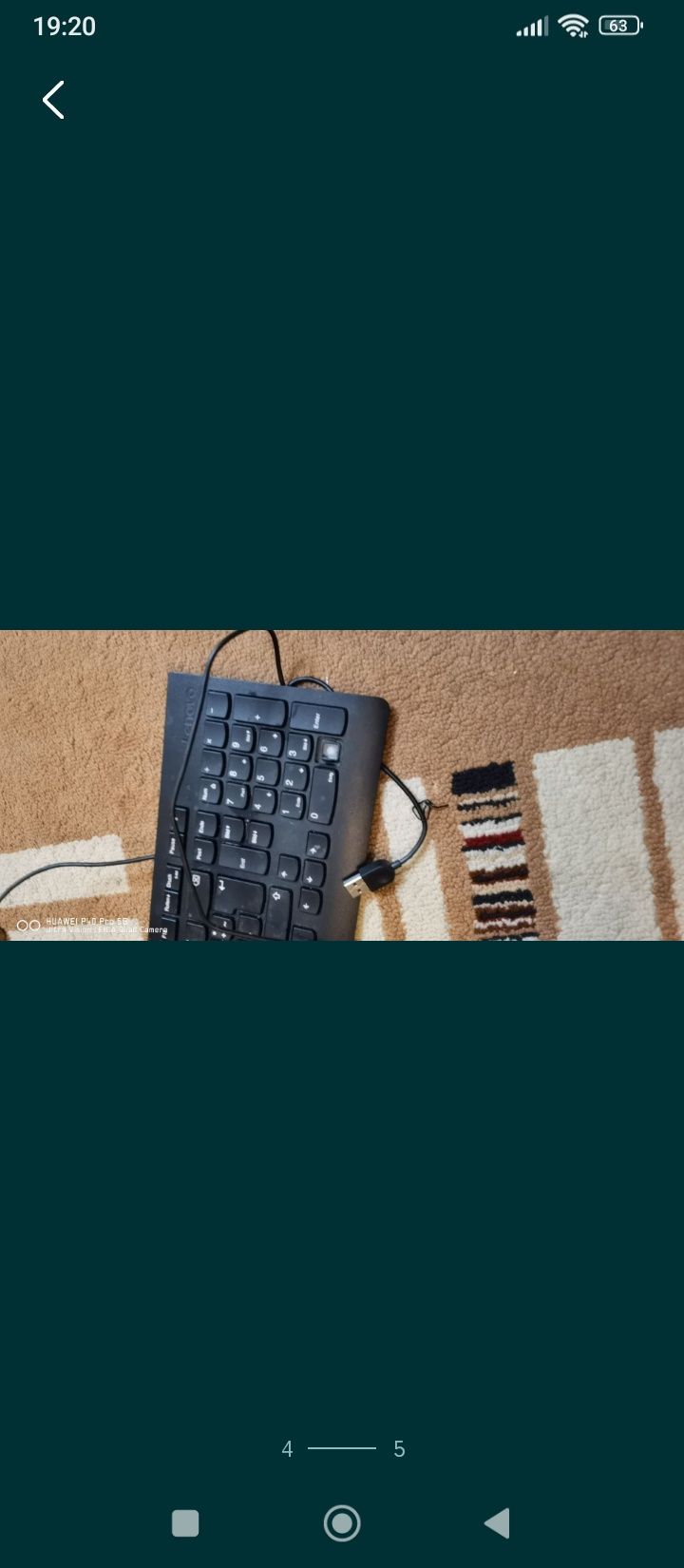 Klawiatura USB lenowo