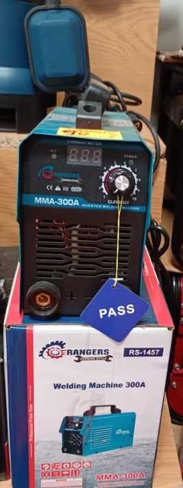 NOWA Spawarka Inwertorowa 300a Lcd Mma Tig Igbt Duży Zestaw FAKTURA