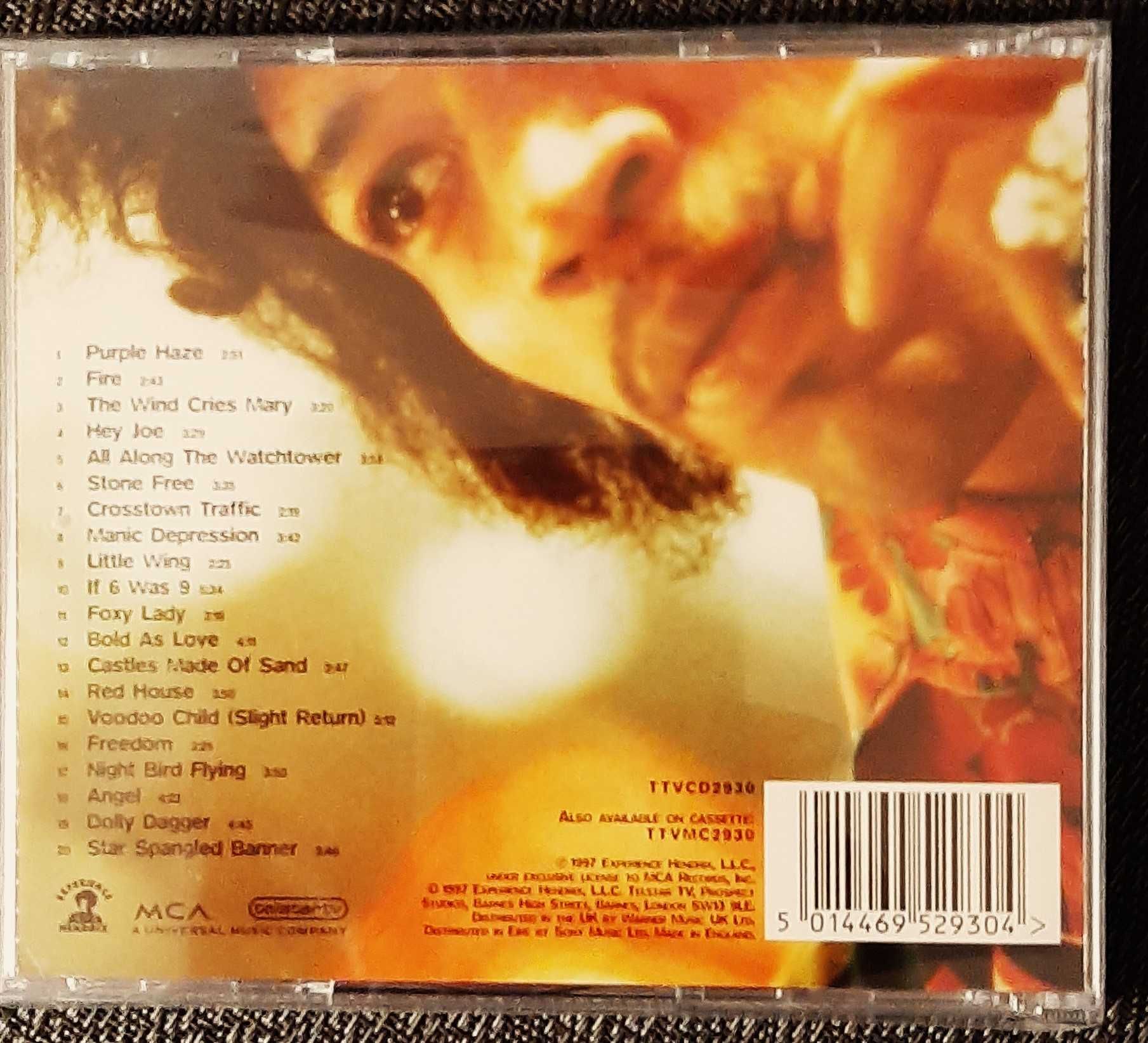 Polecam Album  CD  JIMI  HENDRIX   - Experience   CD