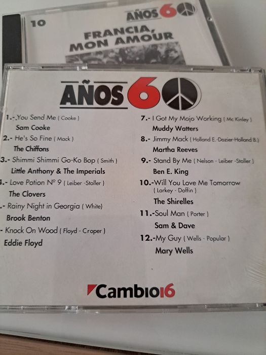 2 CDs Soul e Francia Mon Amour