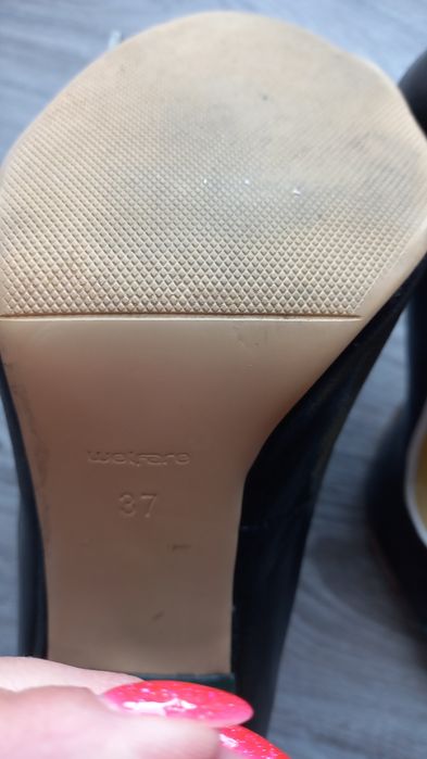 Туфлі шкіряні 36р темно зелені