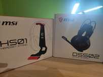 Słuchawki MSI DS502 GAMING HEADSET + Stojak MSI HS01