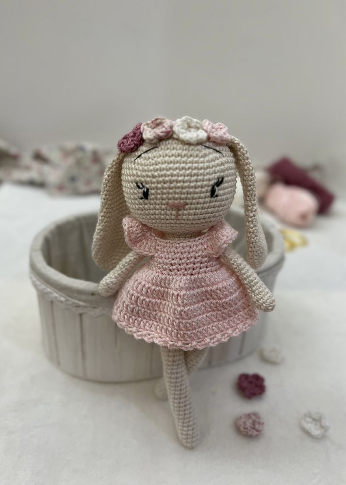 Coelhinha amigurumi