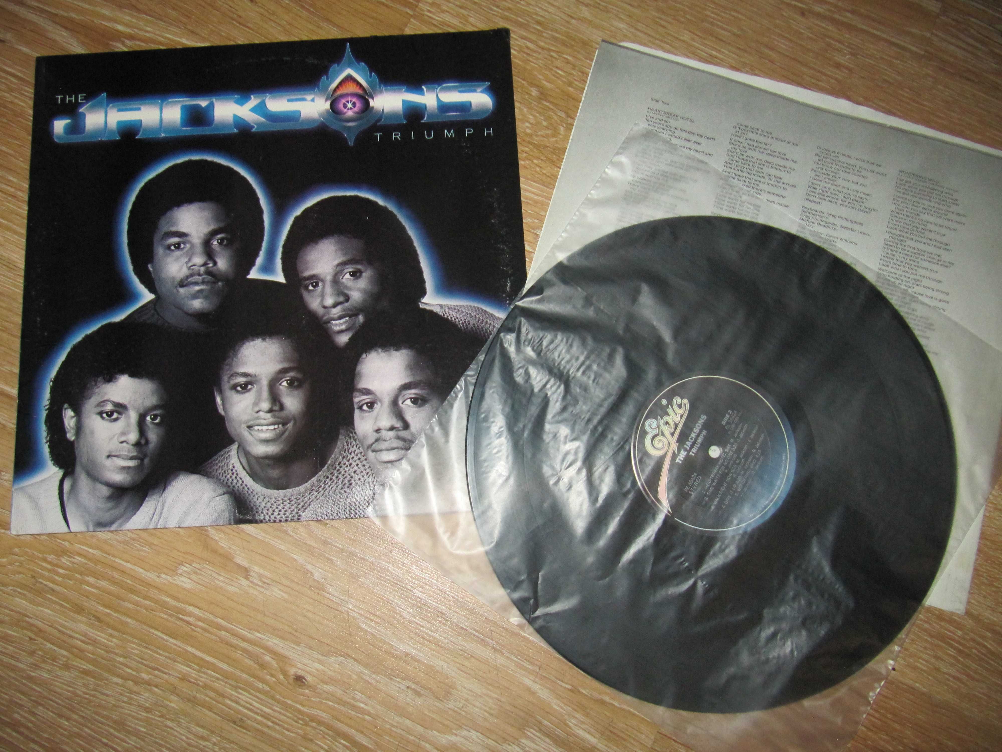Виниловый Альбом M. JACKSON - Triumph - 1980 (Оригинал) *USA