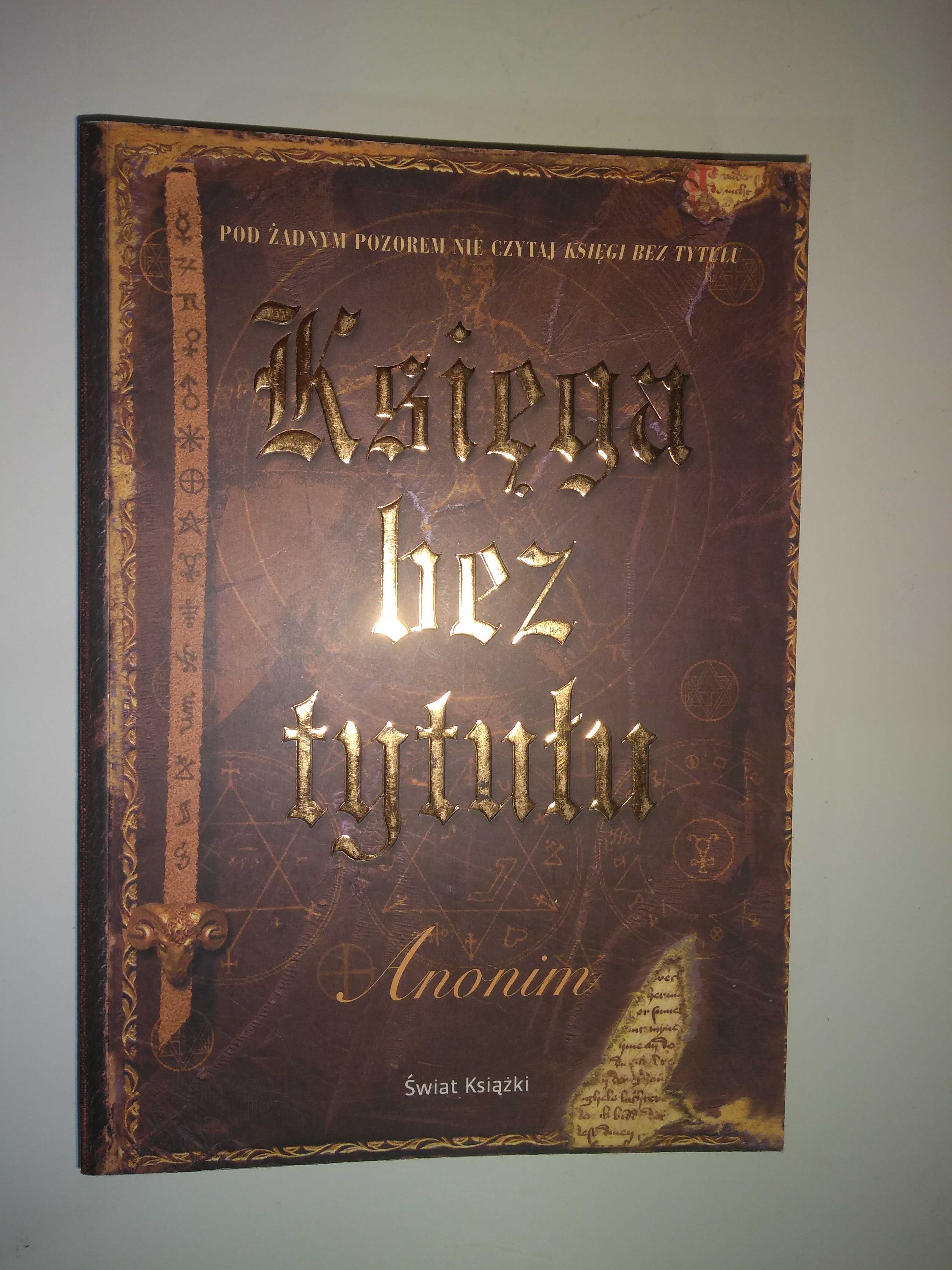 Dobra książka - Księga bez tytułu Anonim (P10) jak nowa