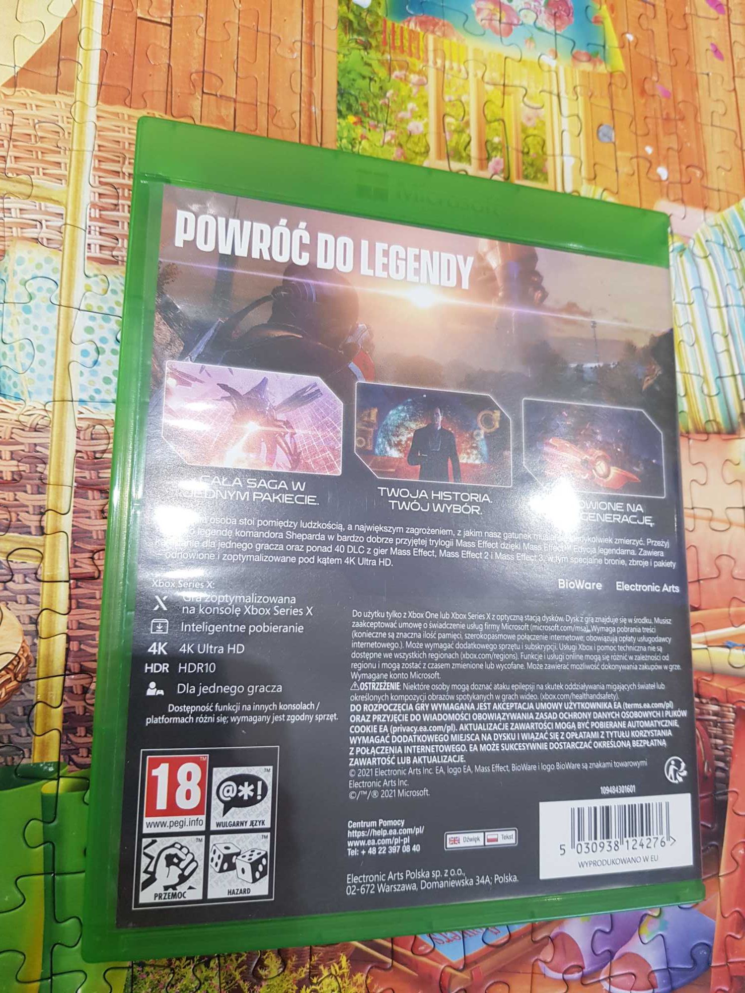 Mass Effect Edycja Legendarna Xbox One Sklep Iława