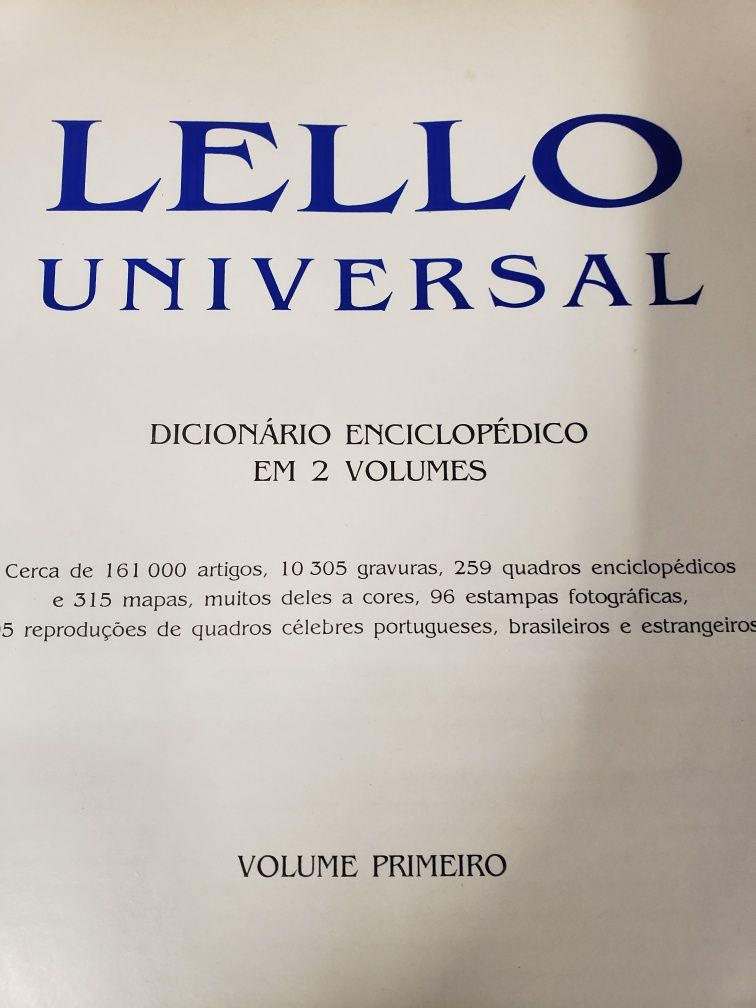 dicionário enciclopédico LELLO