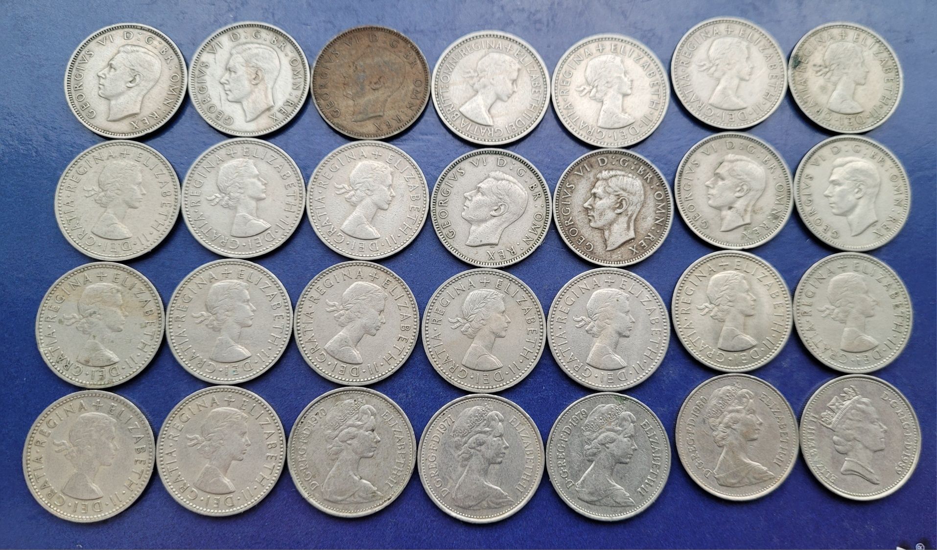 Zestaw monet Shillings - Wielka Brytania (2k)