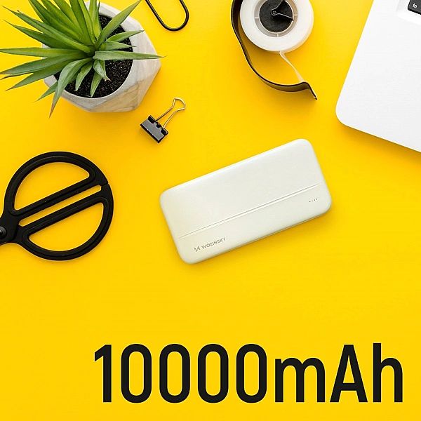 Wozinsky powerbank 10000mAh 2 x USB biały (WPBWE1)