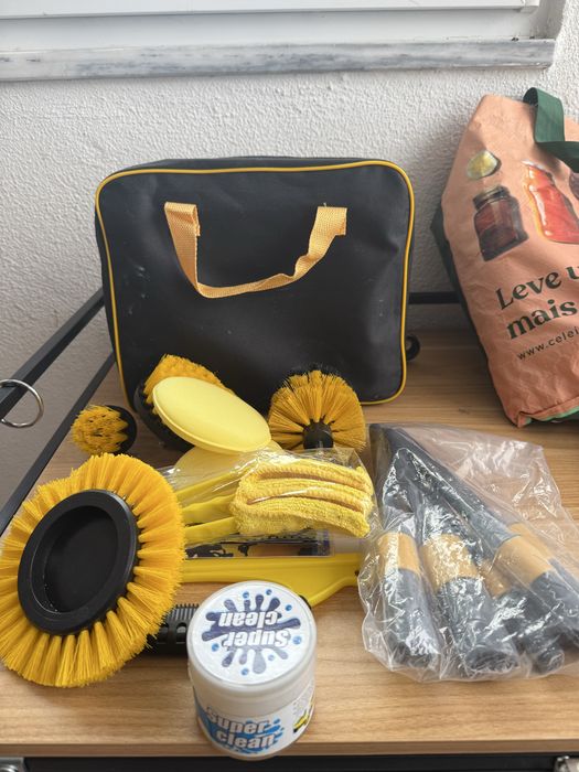 Kit limpeza carro novo