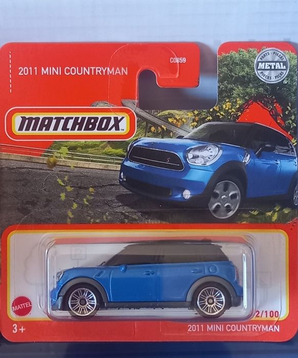 2011 mini countryman matchbox