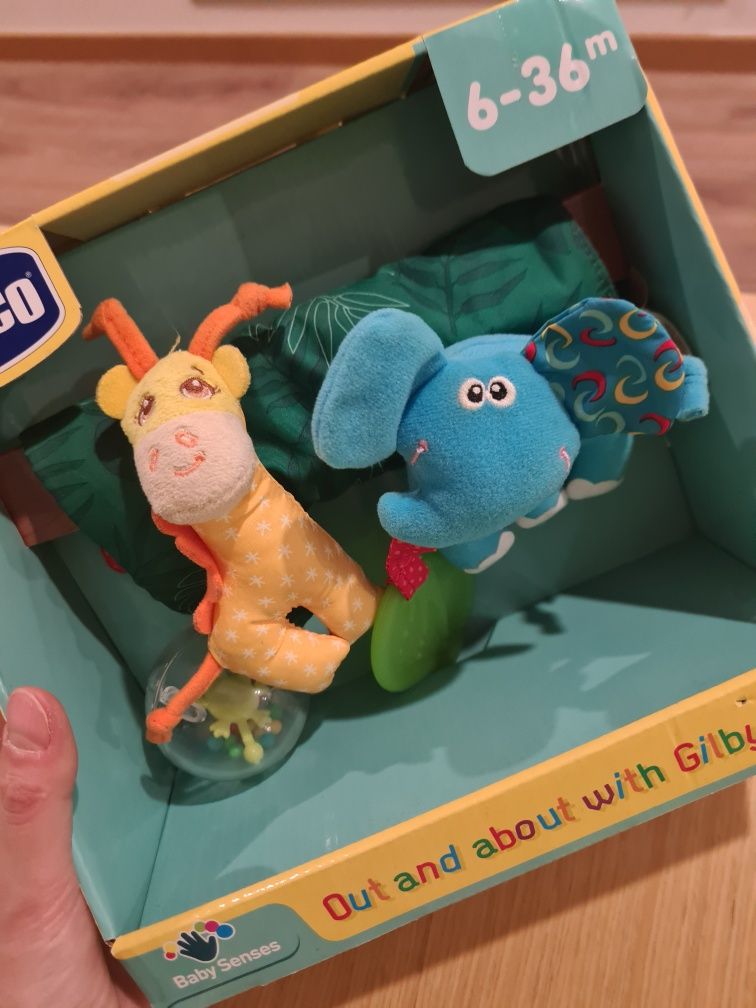 Brinquedo para carro de passeio Chicco Passeia com Gilby e Eli