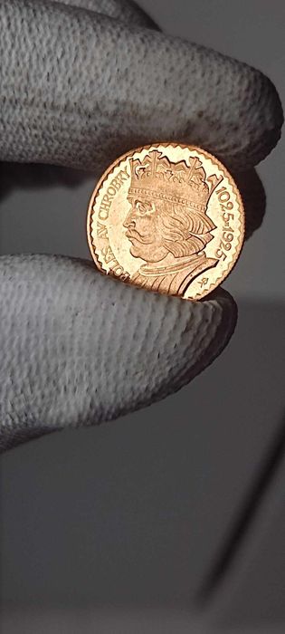 10 zł Bolesław Chrobry – złota moneta, stan piękny