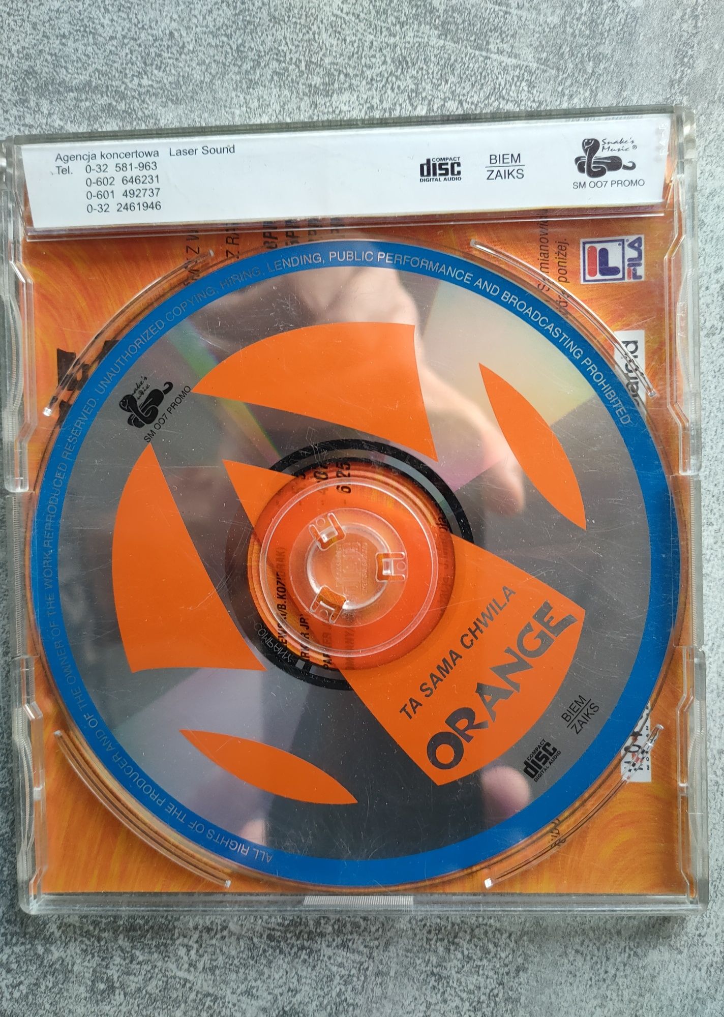 CD ORANGE Ta Sama Chwila Płyta kompaktowa