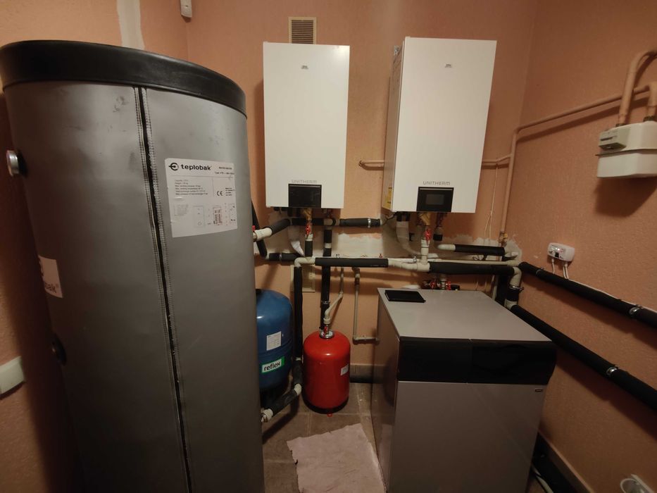 Опалення, теплові насоси, VRF системи котедж, клініка, фабрика, бізнес