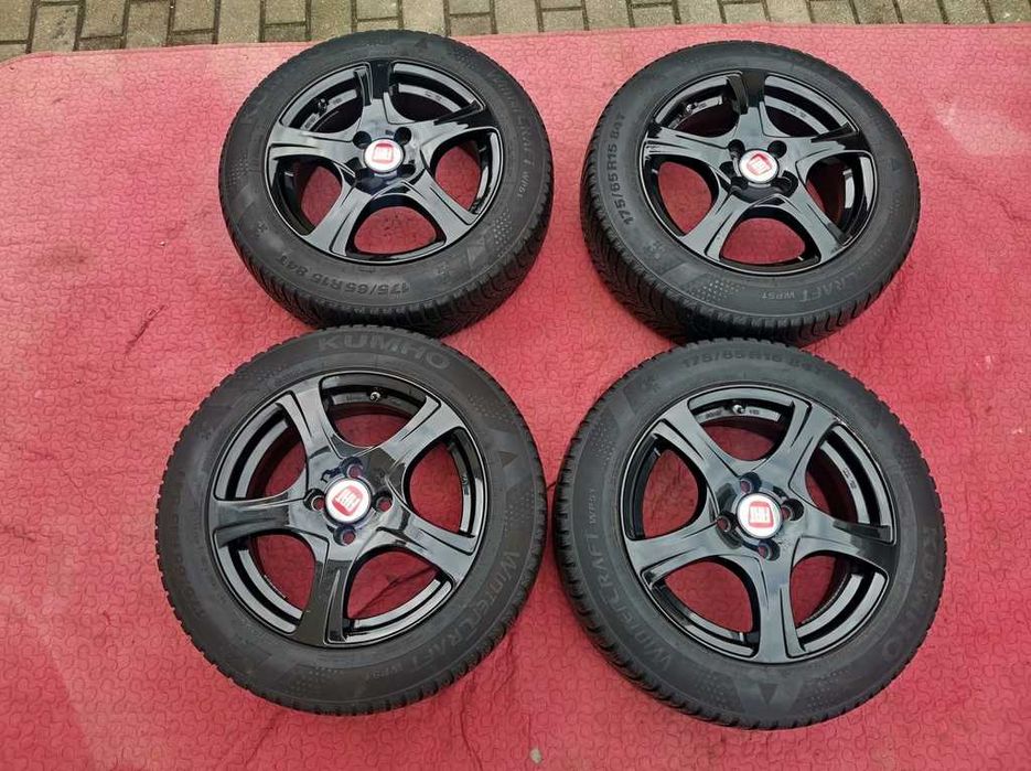 KOŁA zima 15' FIAT Grande Punto 4x100 - 175/65/15
