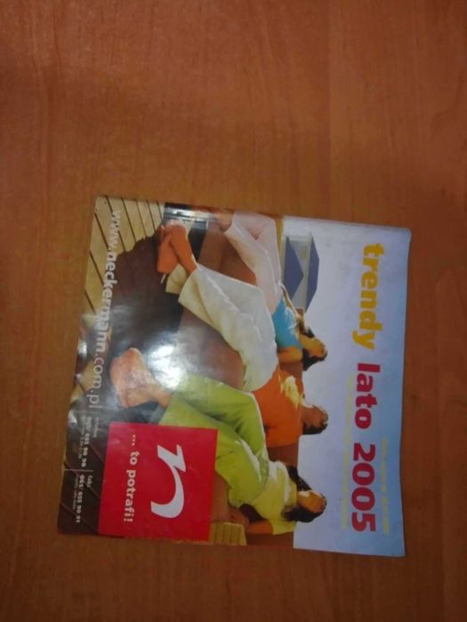 Katalog z modą Neckermann Lato 2005 czasopismo modowe gazeta moda