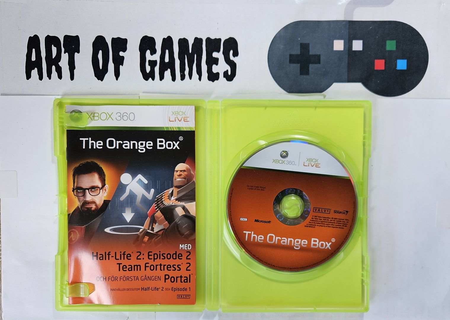 Gra The Orange Box Xbox 360 Komplet BDB Half Life 2 Portal