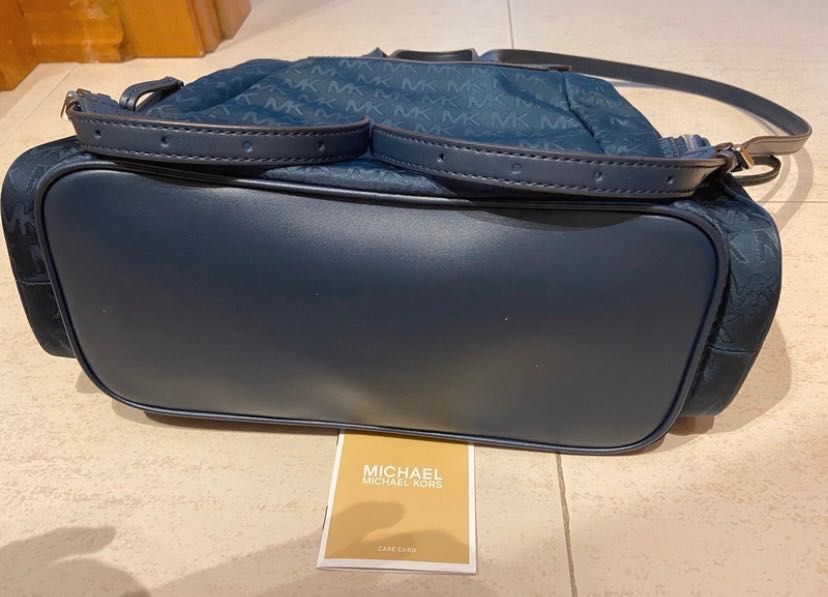 Mochila Michael Kors Azul Nova