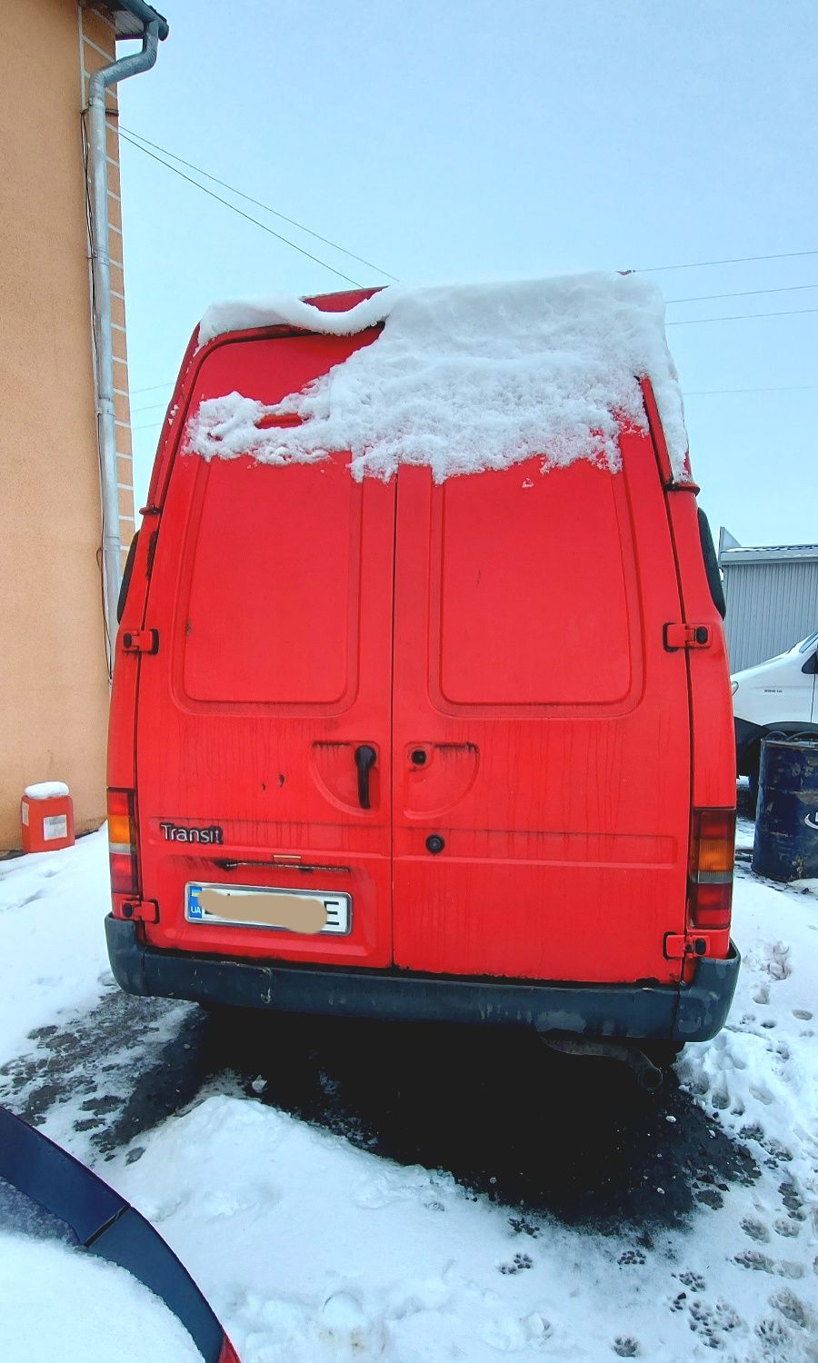 Задні двері Ford Transit дельфін