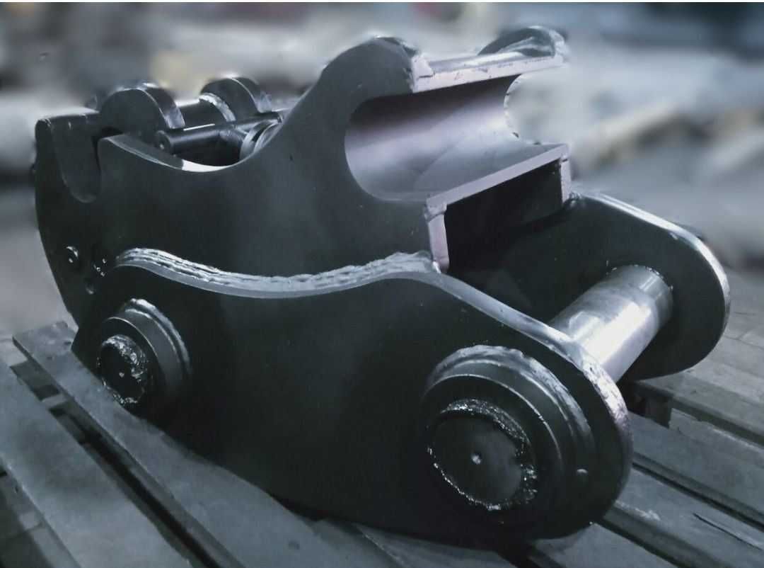 Швидкознімач Быстросъем 7-10т. (quick coupler) JCB-3CX, CAT.