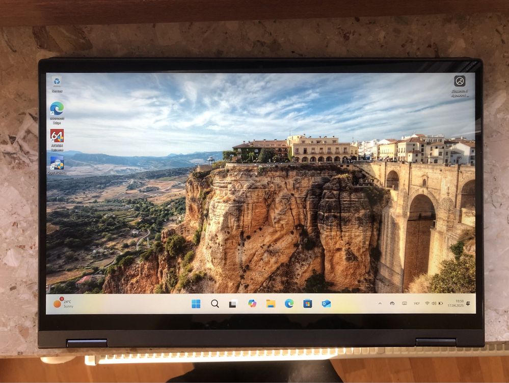 Lenovo IdeaPad Flex 5 Touch Ryzen 5 5500u 8gb ram 256gb NVME 15.6” FHD