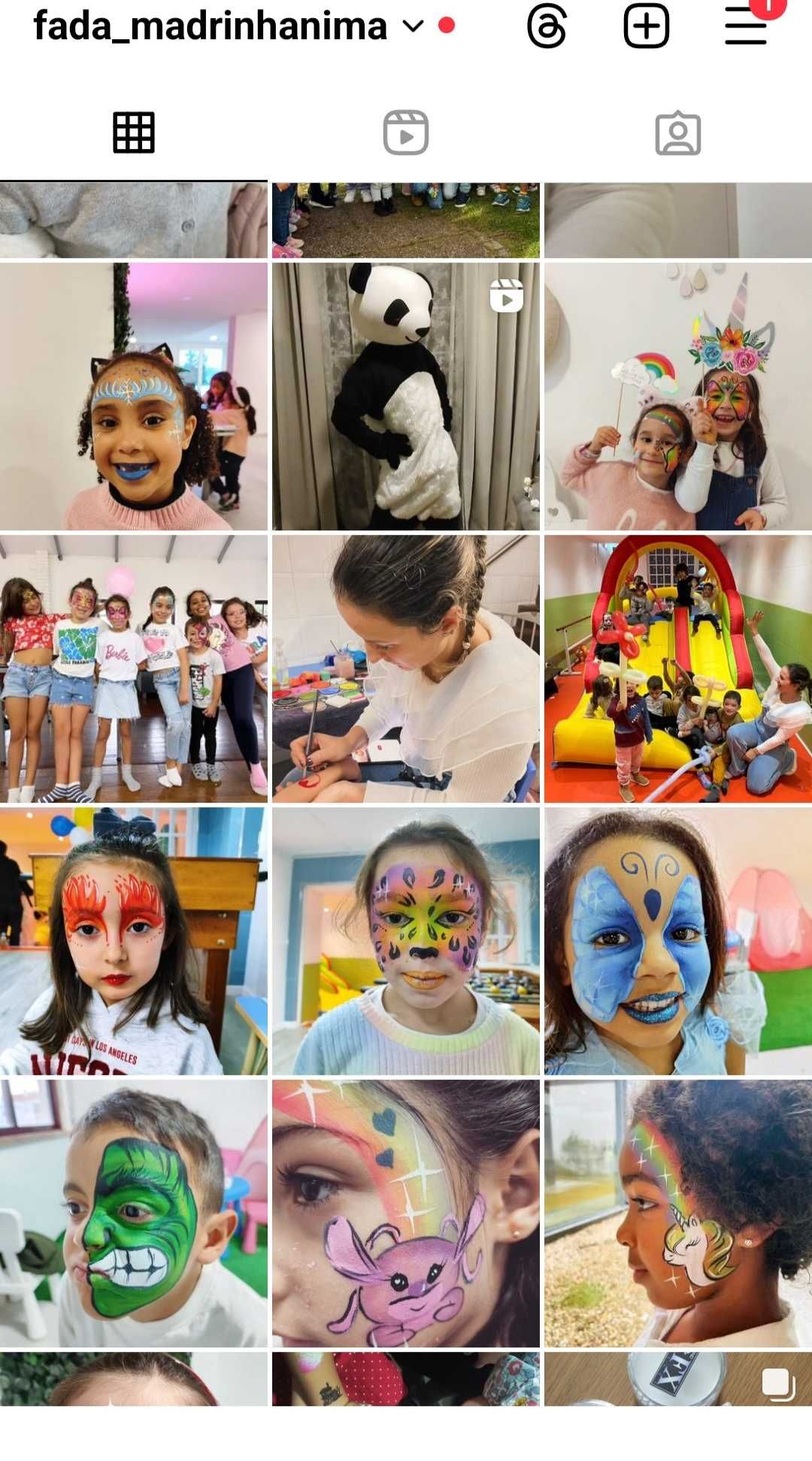 Animação Infantil - Pintura facial e Modelagem de balões