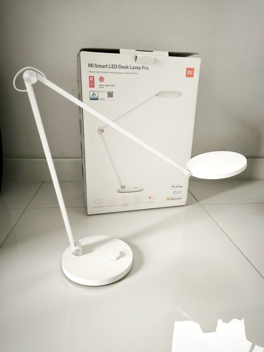Lampa biurkowa Xiaomi Mi Smart Led Desk Lamp Pro Biała Wi-Fi