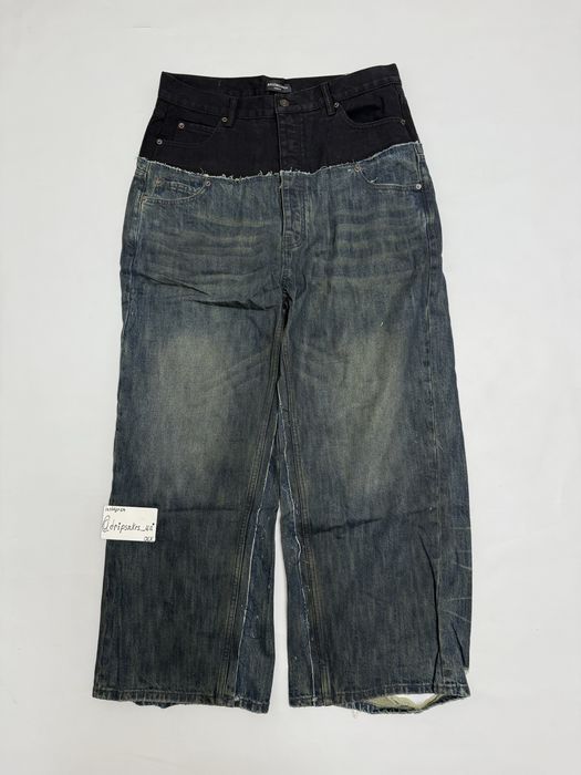 джинсы штаны Balenciaga Hybrid Double jeans M L