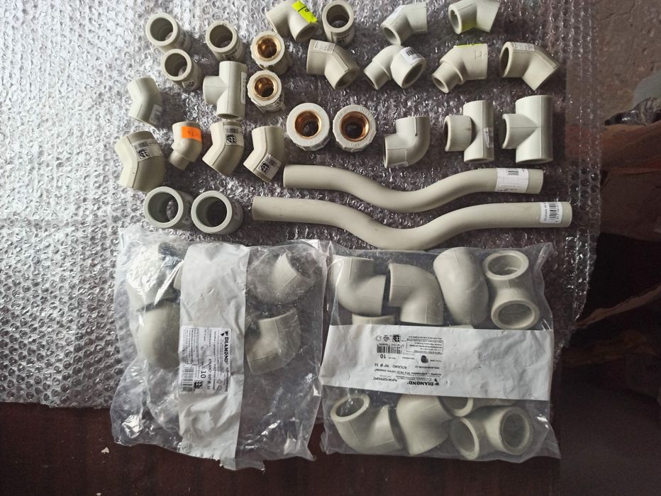 Kształtki PP pozostalosc po remoncie