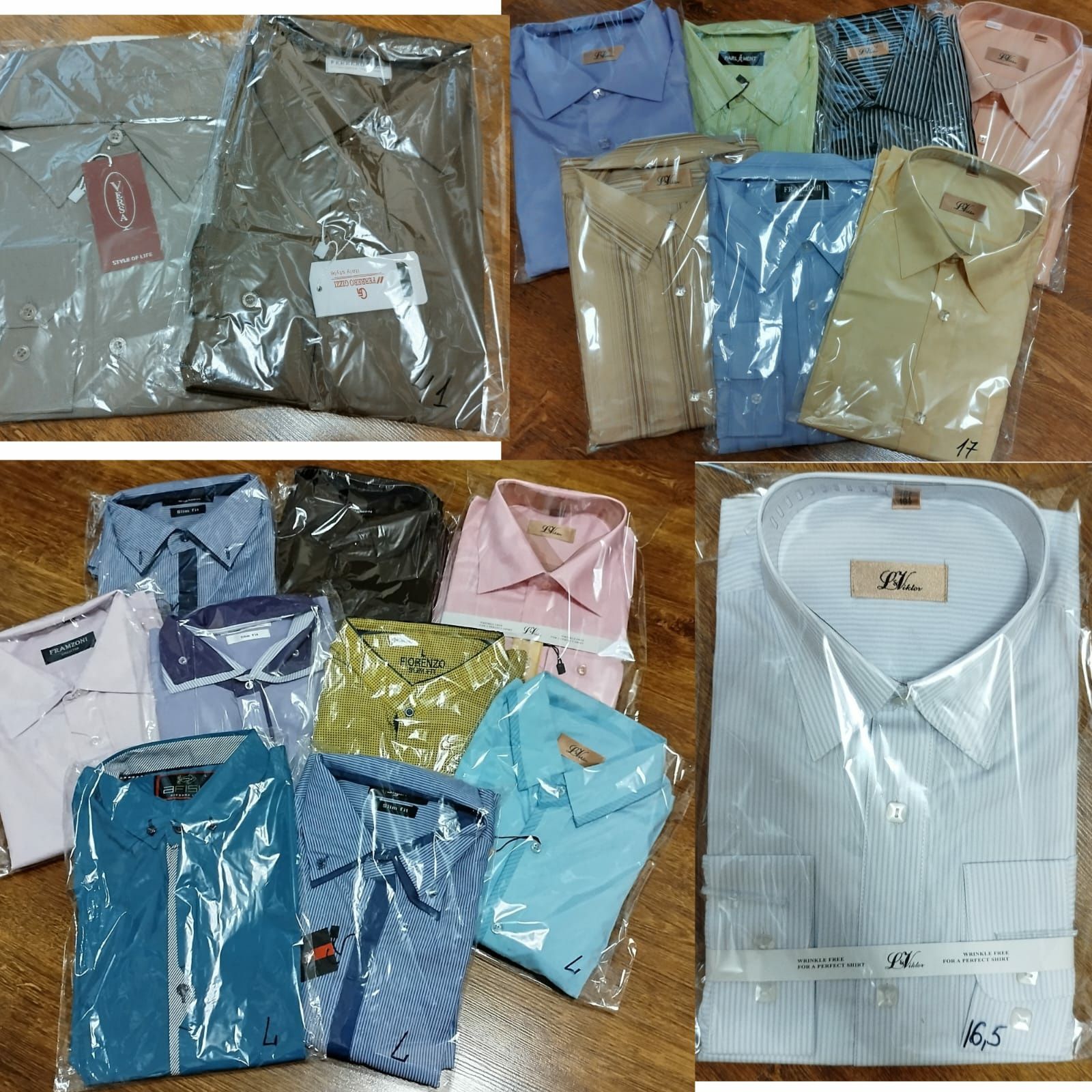 Продам чоловічі сорочки оптом різні розміри і кольори