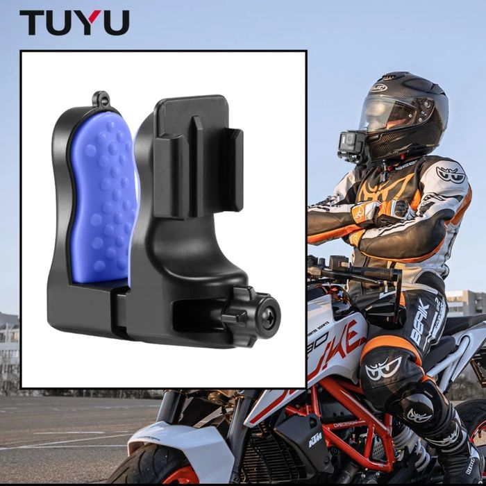 Uchwyt na kask motocyklowy