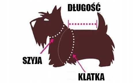 SWETEREK sweter dla psa kota rozmiar M 30 cm