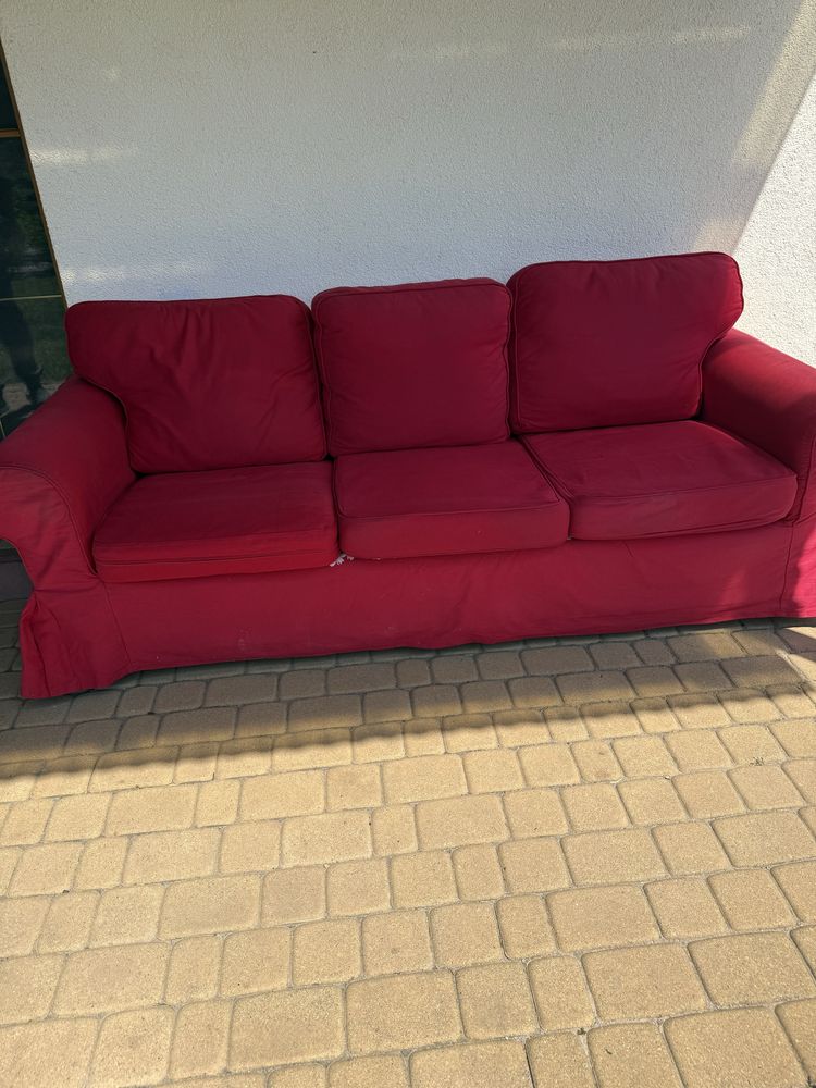 Sofa ektorp 3 osobowa 2 szt