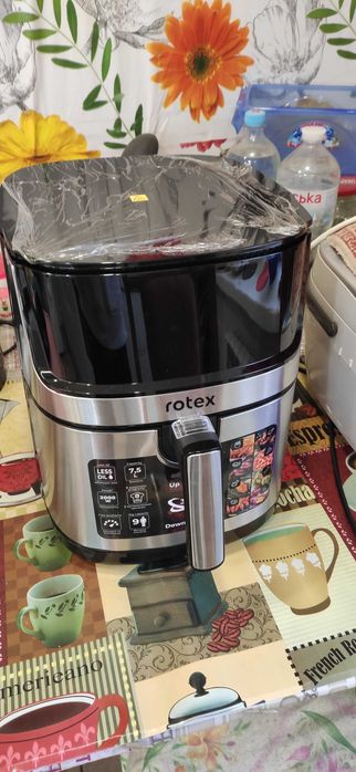 Мультипечь - аэрогриль.Мультипіч-аерогриль ROTEX ROM770-XL Up& DownFry