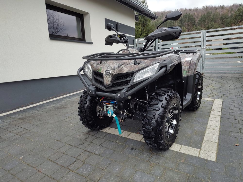 CF Moto 520S Camo ! Nowy 2021r Wspomaganie EPS Pług ! Okazja