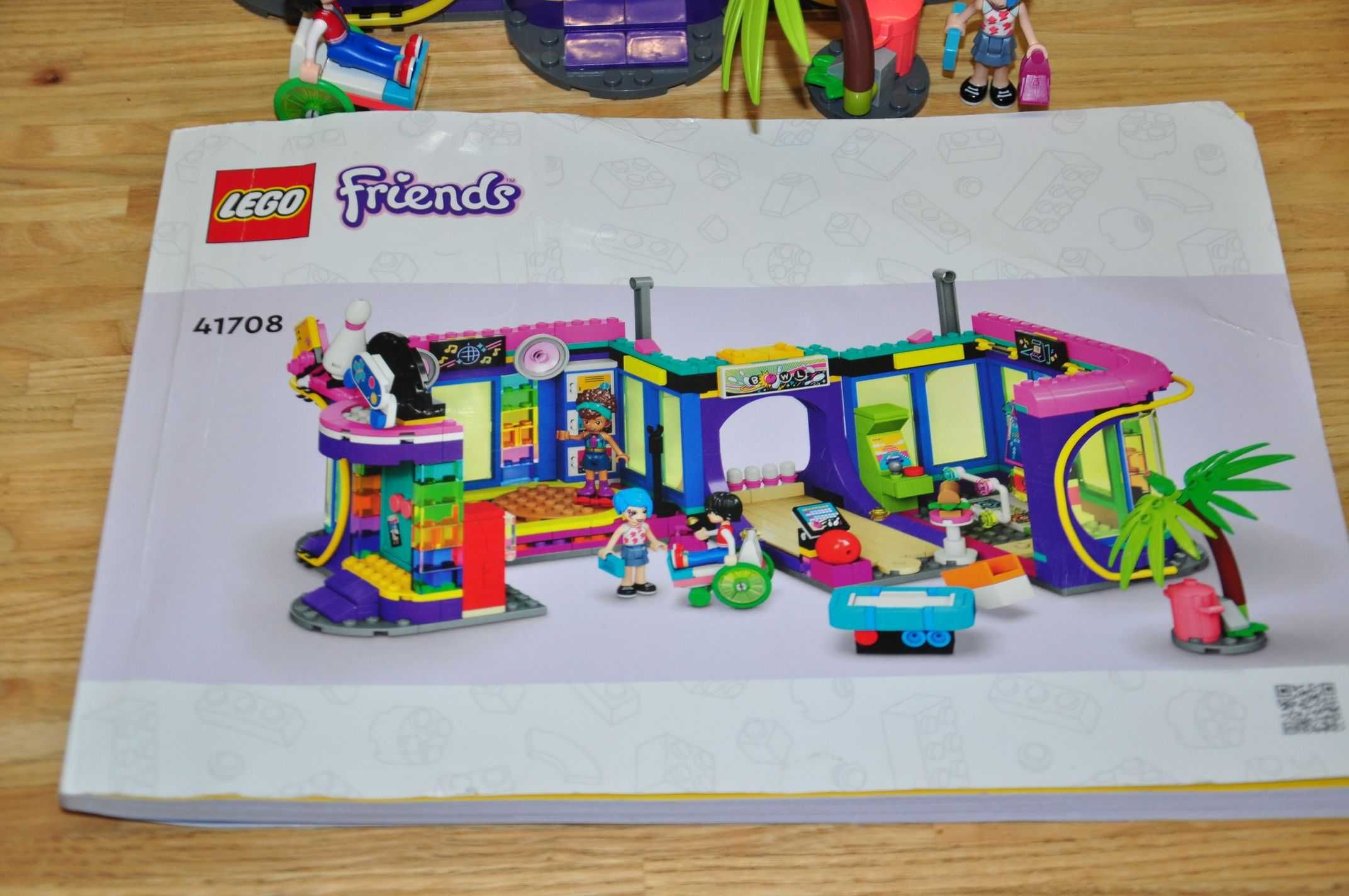 Z0088. Zestaw LEGO Friends 41708-1 Roller Disco Arcade
