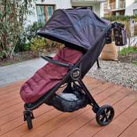 Baby Jogger City Mini Gt2 z akcesoriami (Uchwyt, śpiworek, folia, etc)