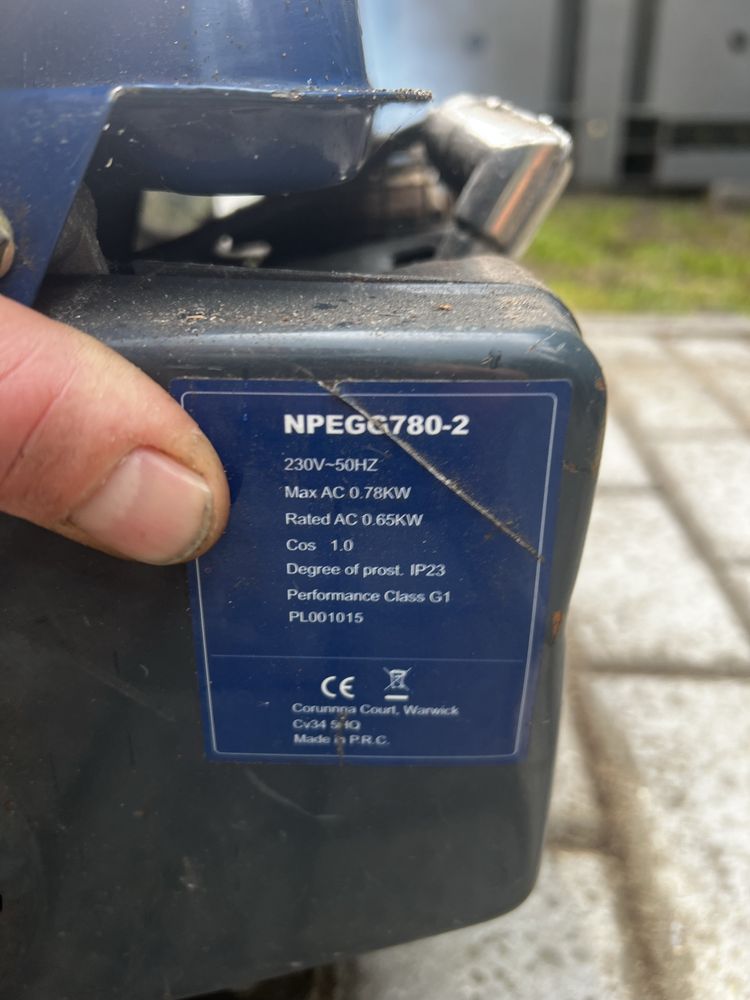 Generator prądotwórczy agregat NPEGG780-2 NUPOWER