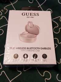 Rewelacja na prezent Guess słuchawki bezprzewodowe do telefonu earbuds