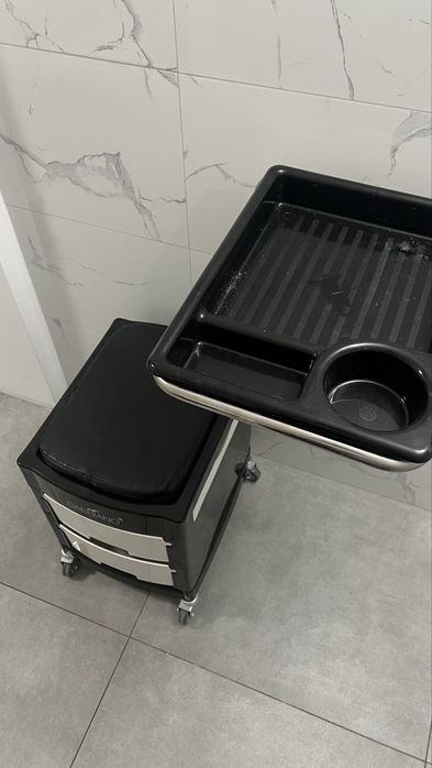 Taboret do pedicure / Pomocnik fryzjerski