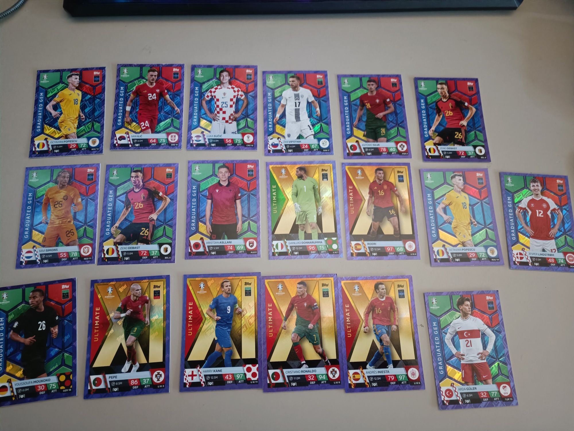 Cartas euro 2024 match attax