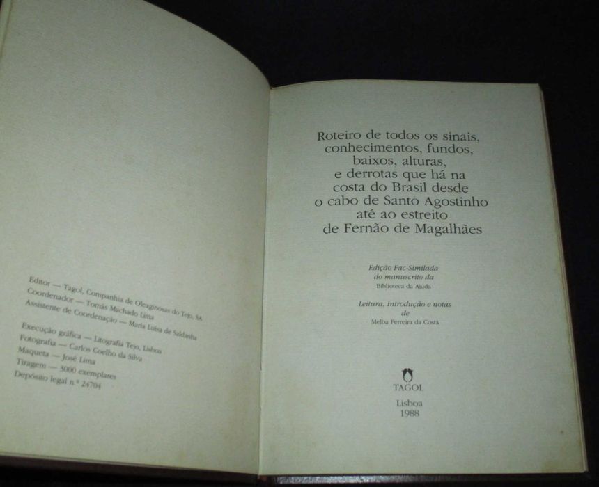 Livro Roteiro de todos os sinais Luís Teixeira Tagol